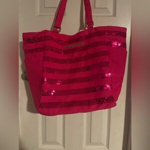 Victoria Secret sequin bag